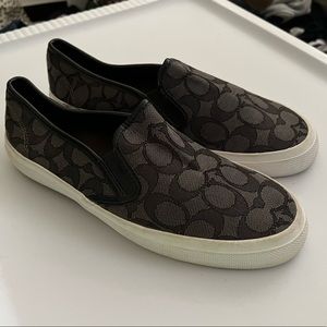 Coach slip on sneakers